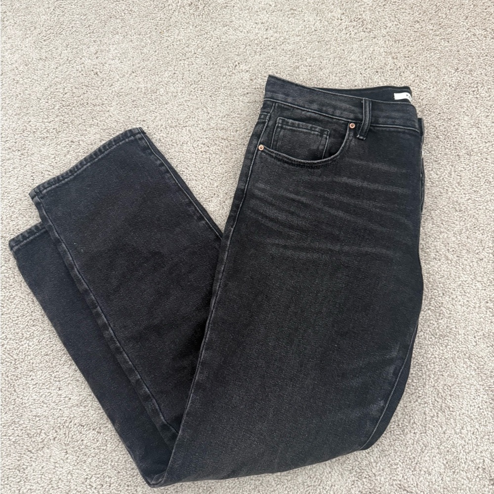 PacSun Black Low Rise Straight Jeans